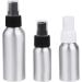 Milist Refillable Aluminum Spray Bottles - Set of 3 (30ml 50ml 100ml) - Travel-Friendly All-Purpose Cosmetic and Cleaning Containers - Black & White Options - Buy Online on GoSupps.com