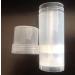 (11) Empty Clear Plastic Deodorant Containers (Natural) - 2.2 Oz Cylinders for heel balm lotion bar etc.  - Buy Online on GoSupps.com