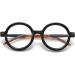 NIDOVIX Round Blue Light Glasses for Men & Women - Retro Circle Frame Non-Prescription Eyeglasses - Stylish Computer Glasses in Black/Tortoise - 48mm - Buy Online on GoSupps.com