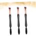 Didiseaon Lolita Accessories 3pcs Used As Be Female Comestics Shadow for Women Dual Tools Makeup or Supplies Eye with 13x0.7cm Black 04 - Buy Online on GoSupps.com