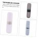 Gogogmy 4-Piece Travel Toothbrush Case Set - Toothpaste & Toothbrush Holder for International Shipping - Buy Online on GoSupps.com