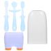 Baby Tongue Cleaners 1 Set Baby Toothbrush Baby Mouth Cleaners Portable Infant Tongue Cleaning Easy Oral Cleaners for Kids Toddlers Babies and Pets