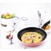 CULIACAN Skillet Nonstick Frying Pan with Anti-Scalding Handle Steak Frying Pan Household Pan Dishwasher and Oven Pink 11 Inch Frying Pan - Buy Online on GoSupps.com