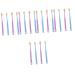 Minkissy baby toothbrush baby tooth cleaning brush toothbrush for children tooth cleaning foster tool 360-degree toothbrush baby toothbrush for infants 20 pieces