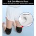 Buy Adjustable Soft Knee Pads for Women & Men - Volleyball Dance & Wrestling Gear - Medium Gray - Buy Online on GoSupps.com