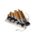 15 Colors Cream Contour Foundation Concealer Palette Kit with 11pcs Bamboo Brush - Buy Online on GoSupps.com