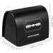 Minkissy 2-in-1 Razor Blade Storage Box - Safe Disposal & Recycling Container for Sharp Objects - Black 6.5x4.5x6cm - Buy Online on GoSupps.com