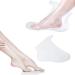 Clear Plastic Disposable Booties Paraffin Wax Bath Liners for Foot Pedicure Hot Spa Wax Treatment Foot Covers Bags (50pcs)