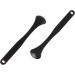 Rufuz Metal Tongue Scraper for Adults - Starry Sky Black | Fresh Breath & Healthy Oral Care - Buy Online on GoSupps.com