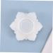 NUOBESTY 2pcs Container Silicone Storage Diy Tool Handmade Crystal Flower White Epoxy Casting Mold Making Whitex2pcs 4.4X12.5CMx2pcs - Buy Online on GoSupps.com