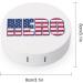 American Hero Flag Contact Lens Case - Portable Round Storage Kit with Mirror for Travel & Daily Use - Buy Online on GoSupps.com