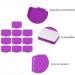 20 Pieces Orthodontic Tooth Wax for Braces - Grape Flavor Relieves Irritation & Pain - Buy Online on GoSupps.com