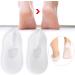 Silicone Socks 1 Pair Comfortable Convenient Foot Care Tool Breathable Washable for Home Foot(white M) - Buy Online on GoSupps.com