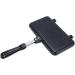 Durable Aluminium Alloy Toast Maker Frying Breakfast Cooking Aluminum Alloy Material Perfect for Muffin Nonstick Sandwich Baking - Buy Online on GoSupps.com
