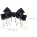 Beatifufu Bow Hairpin Rhinestone Hair Clip Hair Barrette for Women Hair Ornament Hair Bow Pin Female Hairpin Hair Bow Bow Clip Bow Hair Clip Hair Accessory Hair Clamp - Buy Online on GoSupps.com