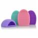 Makeup Brush Cleaner Silicone Cosmetic Brush Egg Cosmetic Clean Tools Makeup Brush Egg Medium Green