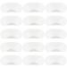 Aneco 30 Pieces Eye Mask Cover Shade Blindfold Soft Eye Shade Cover with Nose Pad for Travel Sleep or Party Supplies White