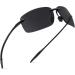 JULI Tr90 Rimless Sports Sunglasses for Men Women | Polarized for Running Fishing Golf Surf Driving | C5-Black - Buy Online on GoSupps.com
