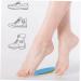 FOMIYES Heel Pads - 2 Pairs Absorption Insoles | Half Insole - Assorted Color - 10x7 CM | International Shipping Available - Buy Online on GoSupps.com