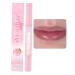 Peach Flavor Lip Oil - Long-Lasting Moisture Lock Keeps Lips Soft Adds Smoothness & Gloss Fuller Appearance(2pcs)