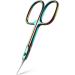 Bezox Curved Nail Skin Scissors - Precision Stainless Steel Manicure Tools for Tidy Care | Professional Nail Shaver & Small Rainbow Scissors for Women - Buy Online on GoSupps.com