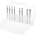 ERUIKA 8Pcs Ball Diamond Drill Bits Set - Nail File Gel Polishing Acrylic Manicure Pedicure Cuticle Tools - Buy Online on GoSupps.com