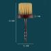 Desikixudy Salon Stylist Hairdressing Styling Tool Comfortable Grip Hairdressing Styling Tool Neck Face Duster Soft Brush - Buy Online on GoSupps.com