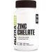 NutraBio Labs Zn Zinc 30 mg 120 Veggie Capsules