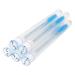 dijiusidy 5 Pieces Portable Eyelash Brush with Tube Adults Dustproof Single Use Eyebrow Eyelashes Brushes Makeup Tool Cosmetic Blue Type 2
