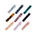 CAREOR 9 Pieces Acrylic Resin Hair Clips Crocodile Hair Clips for Women and Girls (Multi-Color 9 Pieces)