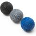 Frcolor Massage Balls - Yoga Plantar Fasciitis & Lacrosse Ball for Foot Massage | Mobility & Fitness - Earth Colors - 1 Black - Buy Online on GoSupps.com