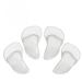 Healifty Clear High Heels 3 Pair Clear Pumps Insoles for Heels Clear Heel Half Shoe Pads High Heel Pad Gel Half Insoles Floor Mat Arch Support Soft Insole Front Feet Thicken Foot Cushion Picture 1 L