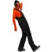 HOUZONIY Unisex Waterproof Insulated Snow Bib Pants - Black Medium - Buy Online on GoSupps.com