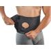 Movibrace Abdominal Ostomy Belt for Post-Operative Care - Medium Size (Black) - Buy Online on GoSupps.com