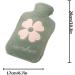 2-in-1 Hot Water Bottle with Cover, 1000ML Green - Wearable Mini Water Bag for Hot and Cold Compress, Ideal Gift for Women - Buy Online on GoSupps.com