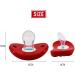 Funny Silicone Dummy Pacifier 3-Pack for Babies | Safe & Cute Suckers for 0-3 Years - Buy Online on GoSupps.com