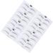 Didiseaon 2 Eyebrow Template with Strap Beauty Eyebrow Makeup Tools Eyebrow Stickers Portable A607 Card - Buy Online on GoSupps.com