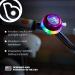 Brightz LED Light Up Bike Bell with Clear Ring Sound - Twinkling Rainbow Color LED Ring Light - Space Pink Bicycle Accessory for Kids and Adults - Buy Online on GoSupps.com