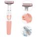 FRCOLOR Women Electric Shaver Painless Hair Trimmer For Face Legs Bikini Line Compact Handy Durable Material For Home Travel - Buy Online on GoSupps.com
