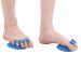 2 Pack Toe Separators - Grid Design Body Corrector & Portable Toe Stretcher - Improve Foot Health (Blue) | International Shipping - Buy Online on GoSupps.com