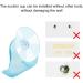 Huayue 6-Piece Suction Cup Razor Holder Set - No Drill Self-Adhesive Hooks for Glass & Tile - Multi-Purpose Shaving Rack (Gray/Blue) - Buy Online on GoSupps.com