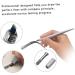 WOONEKY 1pc Pointed Manual Slender Eyebrow Silver Thin Single-end Multifunction Pen Embroidery - Buy Online on GoSupps.com