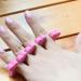 ZXR Elwood 2pcs Toe Separator - Soft Sponge Foam Nail Divider for Manicure & Pedicure | Salon Quality Tool - International Shipping Available - Buy Online on GoSupps.com