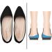Premium GEL Heel Liner Inserts - Self-Adhesive Shock Absorption Insoles for Women - Plantar Fasciitis Pain Relief (X-Large Transparent - Buy Online on GoSupps.com