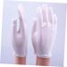 FRCOLOR 54 Pairs Working Gloves for Women Hydrating Gloves Gloves Jewelry Inspection Gloves Cotton Gloves for Dry Hands Work Glove Moisturizing Gloves Spa Gloves Thick Section White - Buy Online on GoSupps.com
