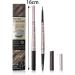 1PC Ultra-fine Waterproof Eyebrow Pen Auto Micro Brow Pencil Double Retractable Brow Pen Eyebrow Definer Pencil Natural Eyes Makeup Applicator Double eyebrow pencil - Buy Online on GoSupps.com