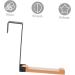 Baluue Hanger Hooks Door Hook Hanging Coat Mounted Coat Hooks Wall Mounted Towel Hangers Behind Door Hanger Outdoor Light Hooks 17.5X16CM Black - Buy Online on GoSupps.com