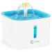 Ciays Cat Water Fountain, Automatic Pet Water Fountain, 84oz/2.5L Dog Water Dispenser with 3 Replacement Filters for Cats, Dogs, Multiple Pets Blue
