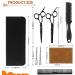 8 Pcs Professional Hairdressing Scissors Set - Stainless Steel Hair Cutting Kit for Salon & Barbers - Buy Online on GoSupps.com