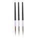 Nail Art Liner Brush Gel Painting Nail Brushes Dotting Pen Nail Art Design Drawing Tool for Gel Polish Manicure Salon DIY At Home(Black)